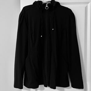 Women’s Black Hooded Jacket